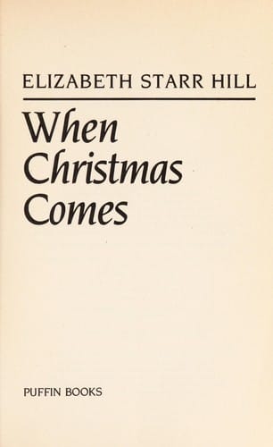 Cover of When Christmas Comes