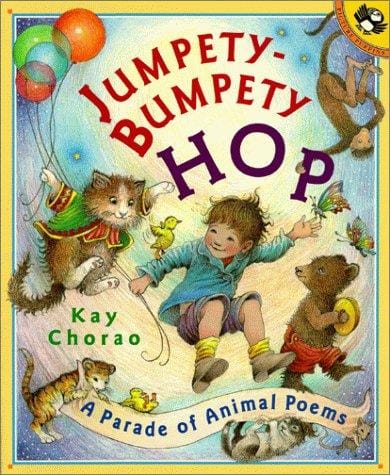 Cover of Jumpety-bumpety Hop: A Parade of Animal Poems