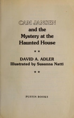 Cover of Cam Jansen and the Mystery at the Haunted House