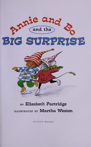Cover of Annie and Bo and the Big Surprise
