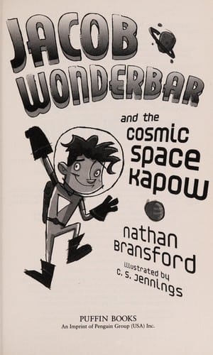 Cover of Jacob Wonderbar and the Cosmic Space Kapow