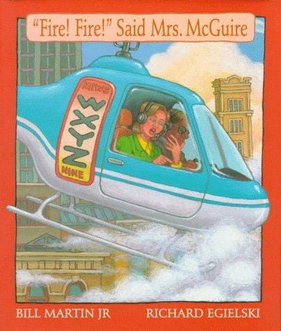 Cover of Fire! Fire! Said Mrs. McGuire