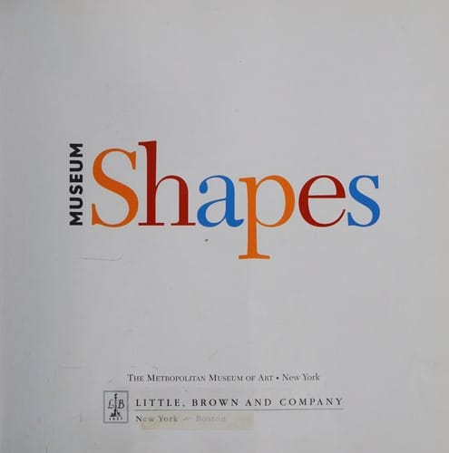 Cover of Museum Shapes
