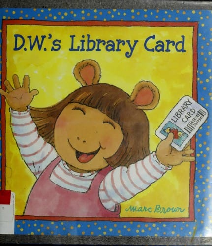 Cover of D.W.'s Library Card
