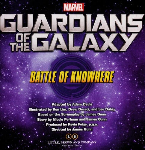 Cover of Marvel's Guardians of the Galaxy: Battle of Knowhere