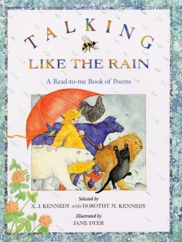 Cover of Talking Like the Rain: A Read-to-Me Book of Poems