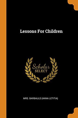 Cover of Lessons for Children