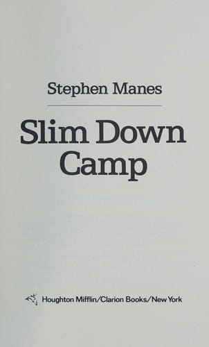 Cover of Slim Down Camp