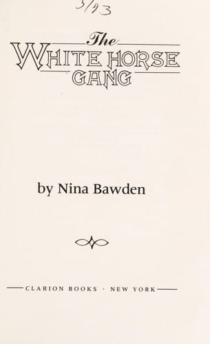Cover of The White Horse Gang