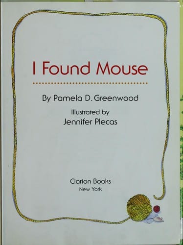 Cover of I Found Mouse