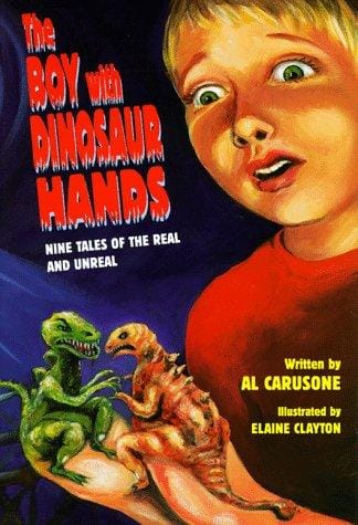 Cover of The Boy with Dinosaur Hands