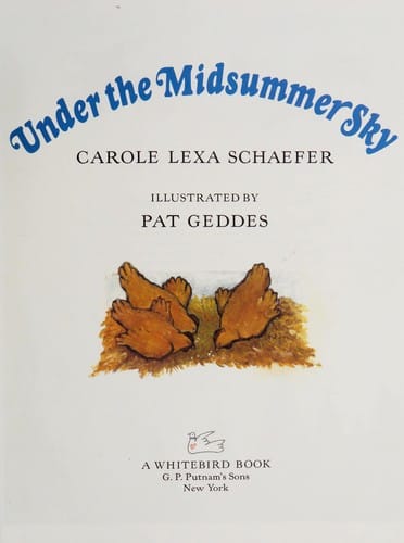 Cover of Under the Midsummer Sky