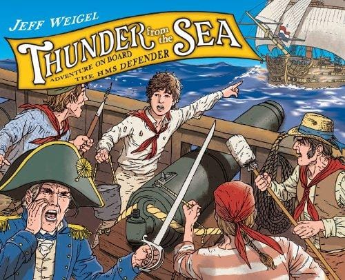 Cover of Thunder from the Sea Adventure on Board the HMS Defender