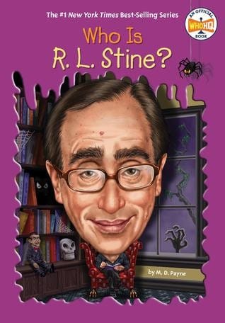 Cover of Who Is R. L. Stine?