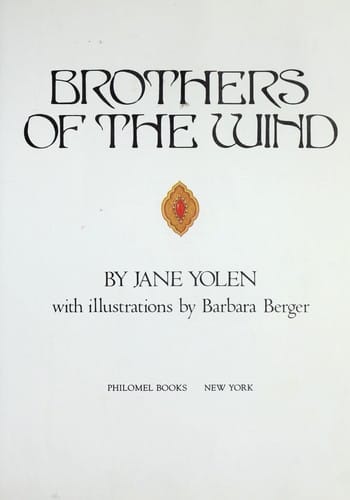 Cover of Brothers of the Wind