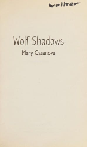 Cover of Wolf Shadows
