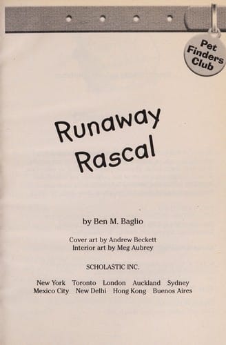 Cover of Runaway Rascal