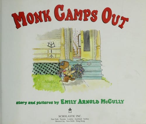 Cover of Monk Camps Out