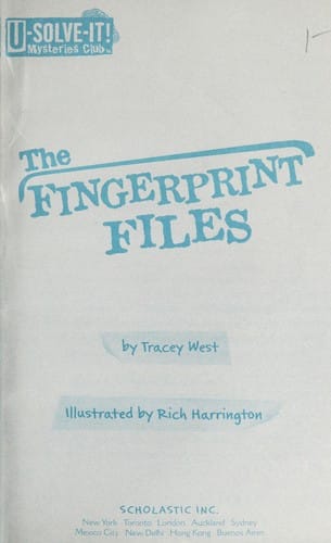 Cover of The Fingerprint Files