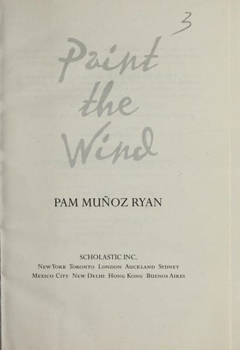 Cover of Paint the Wind