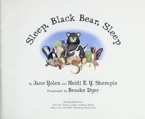 Cover of Sleep, Black Bear, Sleep