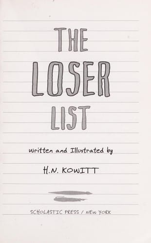 Cover of The Loser List
