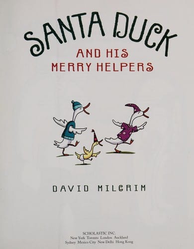 Cover of Santa Duck and His Merry Helpers
