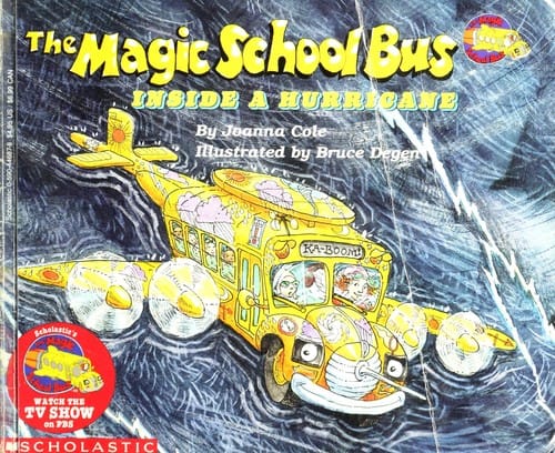 Cover of The Magic School Bus Inside a Hurricane