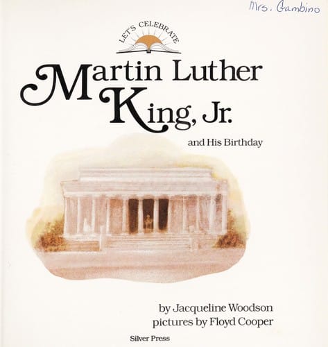 Cover of Martin Luther King, Jr., and His Birthday