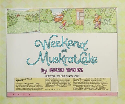 Cover of Weekend at Muskrat Lake