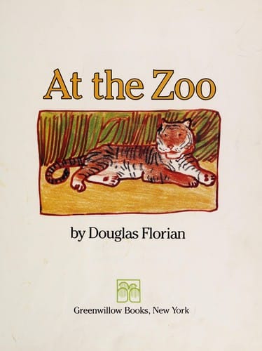 Cover of At the Zoo