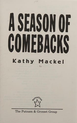 Cover of A Season of Comebacks