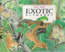 Cover of Marie Angel's Exotic Alphabet: A Lift-the-flap Alphabetic Safari