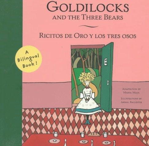 Cover of Goldilocks and the Three Bears