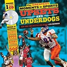 Cover of The Greatest Moments in Sports Upsets and Underdogs