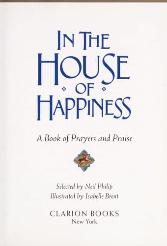Cover of In the House of Happiness A Book of Prayers and Praise