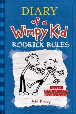 Cover of Diary of a Wimpy Kid: Rodrick Rules