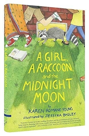 Cover of A Girl, a Raccoon, and the Midnight Moon