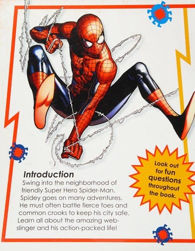 Cover of The Amazing Book of Marvel Spider-Man