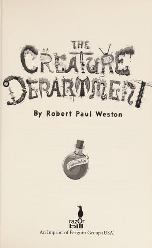 Cover of The Creature Department