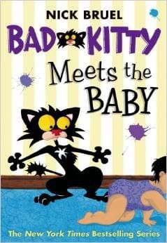 Cover of Bad Kitty Meets the Baby