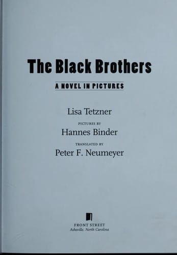Cover of The Black Brothers: A Novel in Pictures