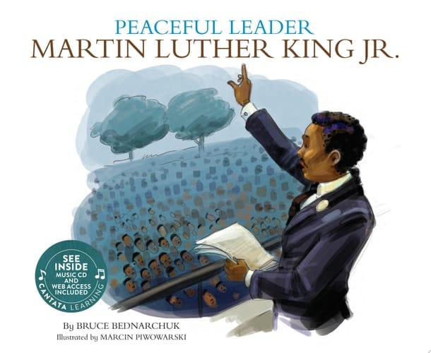 Cover of Peaceful Leader Martin Luther King Jr