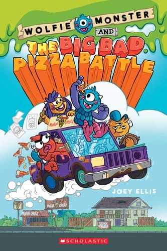 Cover of Wolfie Monster and the Big Bad Pizza Battle