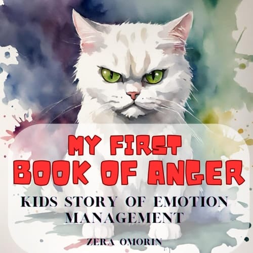 Cover of My First Book of Anger: A Colorful, Picture Book About Managing Difficult Feelings and Emotions; Helps Children Understanding and Expressing Themselves