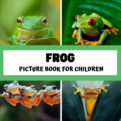 Cover of Picture book for children - Frog: Discovering frogs in pictures