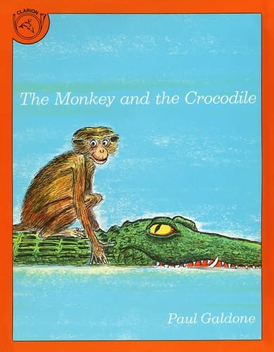 Cover of The Monkey and the Crocodile: A Jataka Tale from India