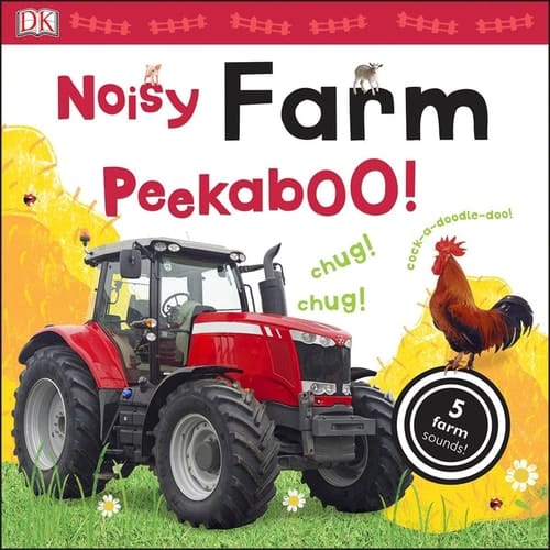 Cover of Noisy Farm Peekaboo! 5 Farm Sounds!