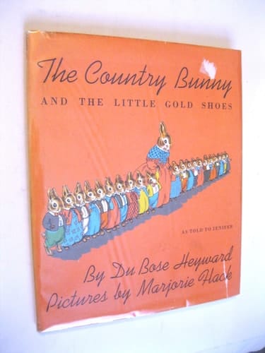 Cover of The Country Bunny and the Little Gold Shoes, as Told to Jenifer
