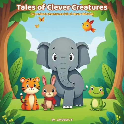 Cover of Tales of Clever Creatures: Moral Animal Stories for Children Ages 3-8